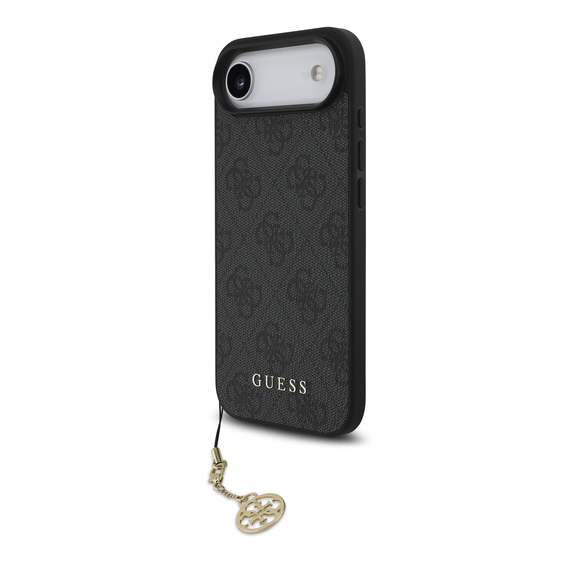 GUESS Калъф Apple iPhone 17 Air, 4G Charm Tone on Tone, сив - GUHMP17MGF4GCK
