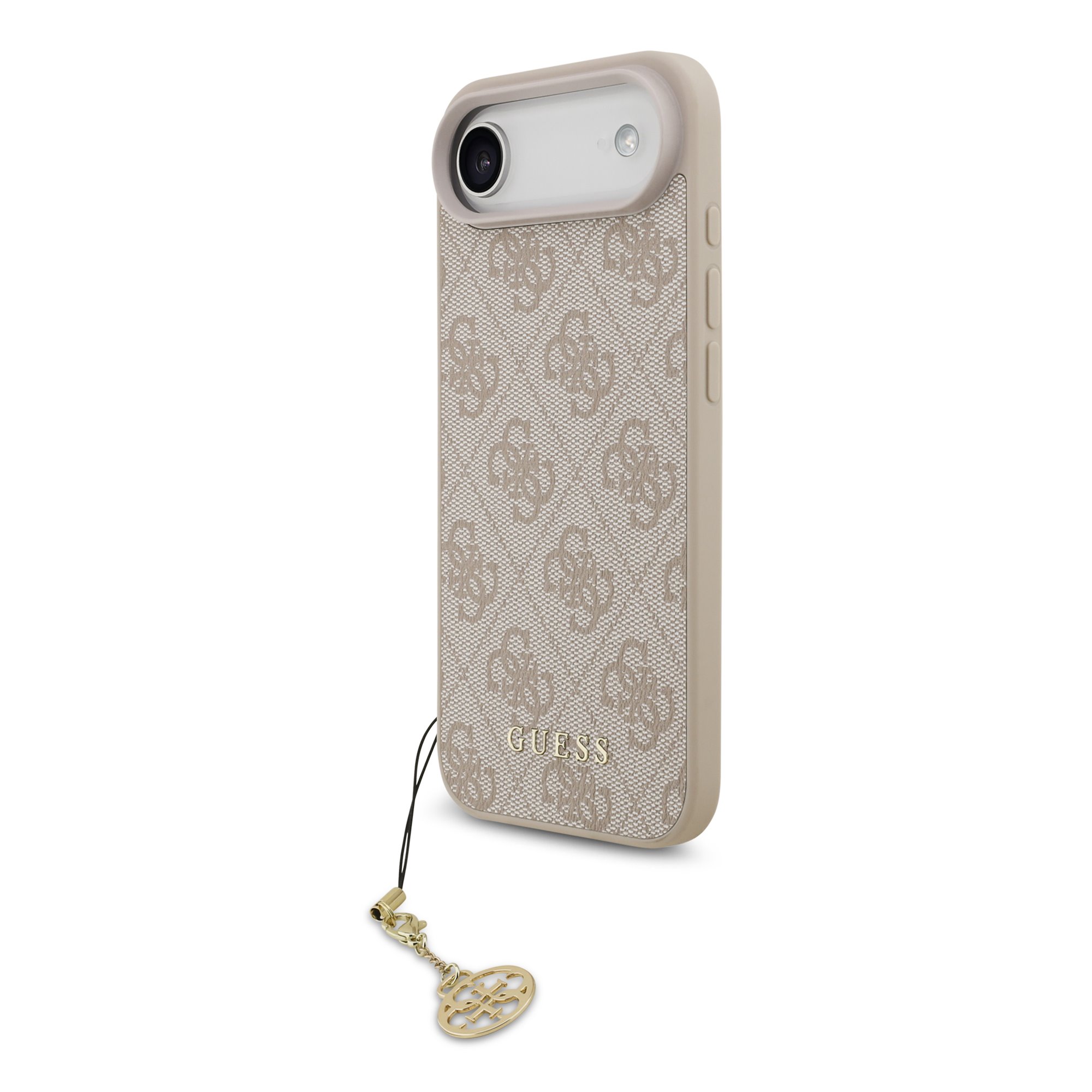 GUESS Калъф Apple iPhone 17 Air, 4G Charm Tone on Tone, розов - GUHMP17MGF4GCP
