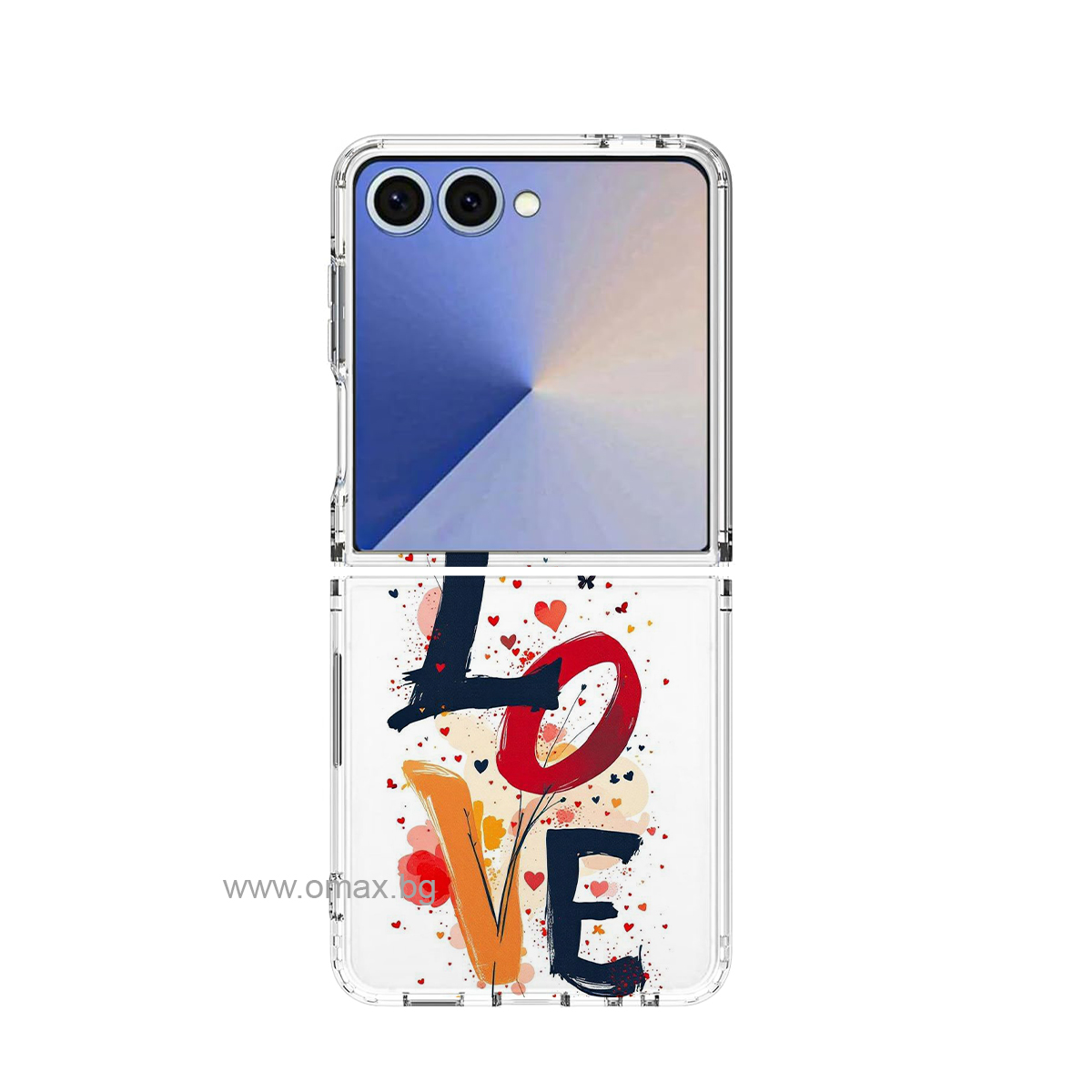 Калъф LOVE-Splash Samsung Z Flip 6 /Love letters/