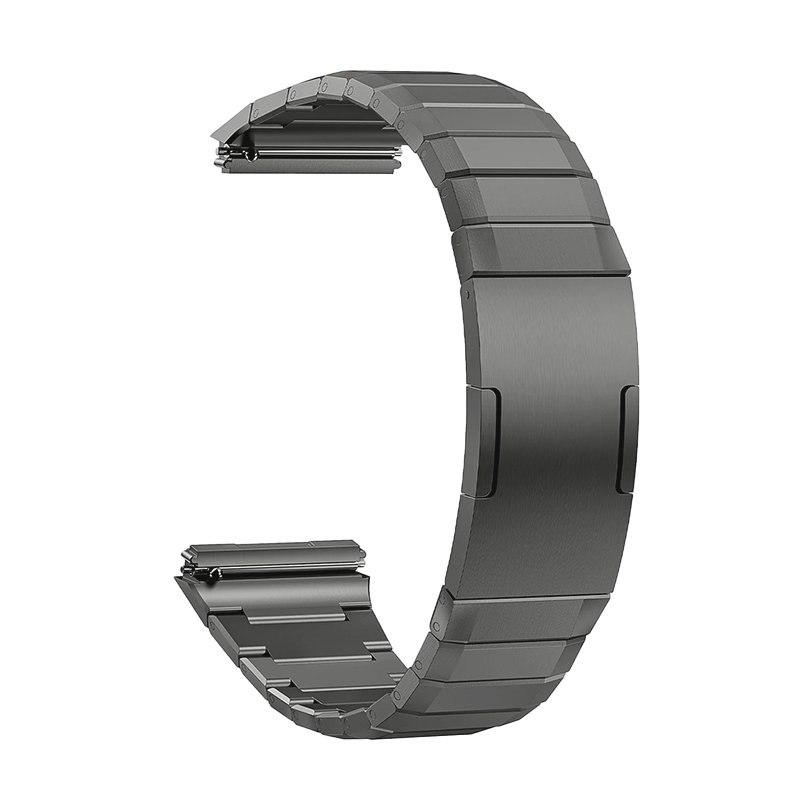 Каишка за Smart Watch GT5 Pro, Metal Titanium, стомана /графит, official Huawei GT5 Pro/