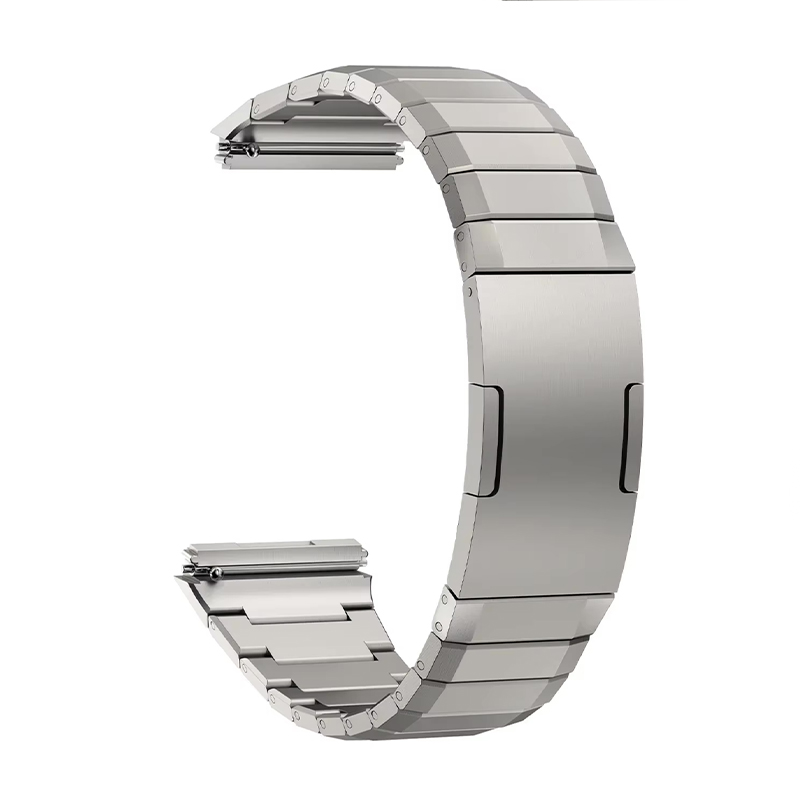 Каишка за Smart Watch GT5 Pro, Metal Titanium, стомана /сребърна, official Huawei GT5 Pro/