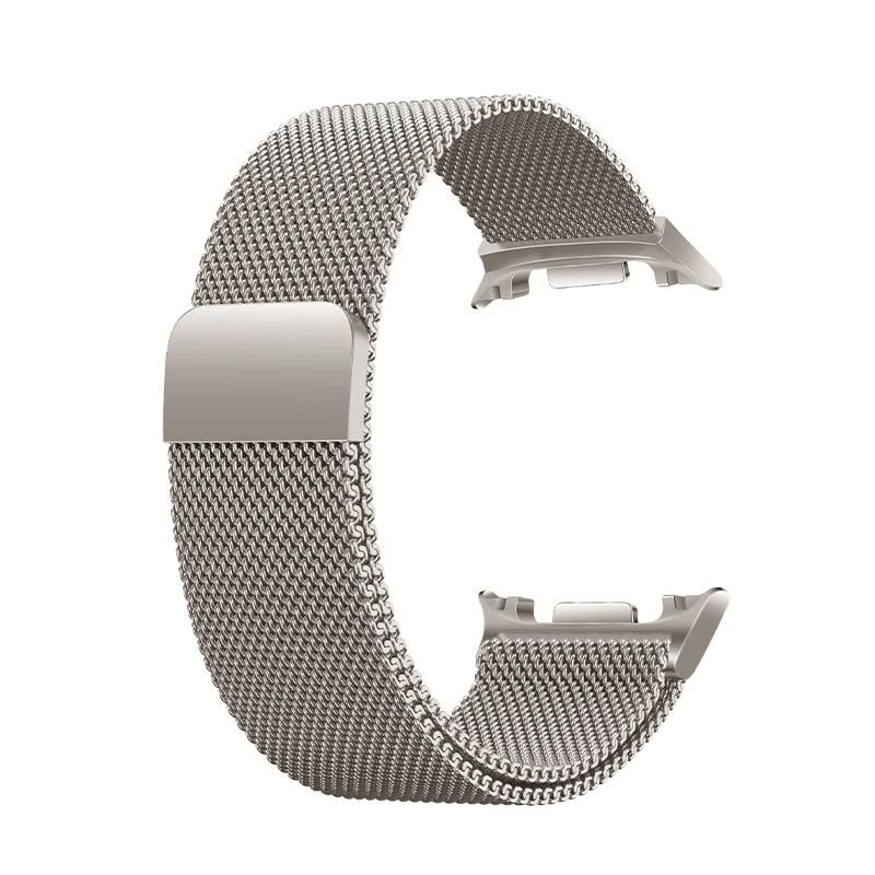 Каишка за Samsung Watch 8, Milanese Loop, метална /starlight/