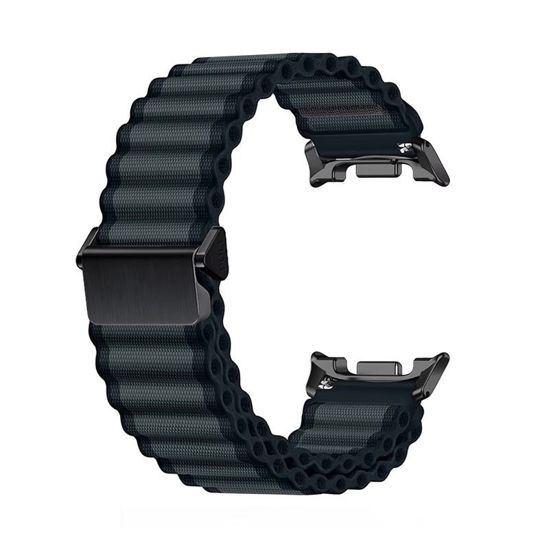 Каишка за Samsung Watch Ultra 47мм, Official Trail Band, текстилна /черна/