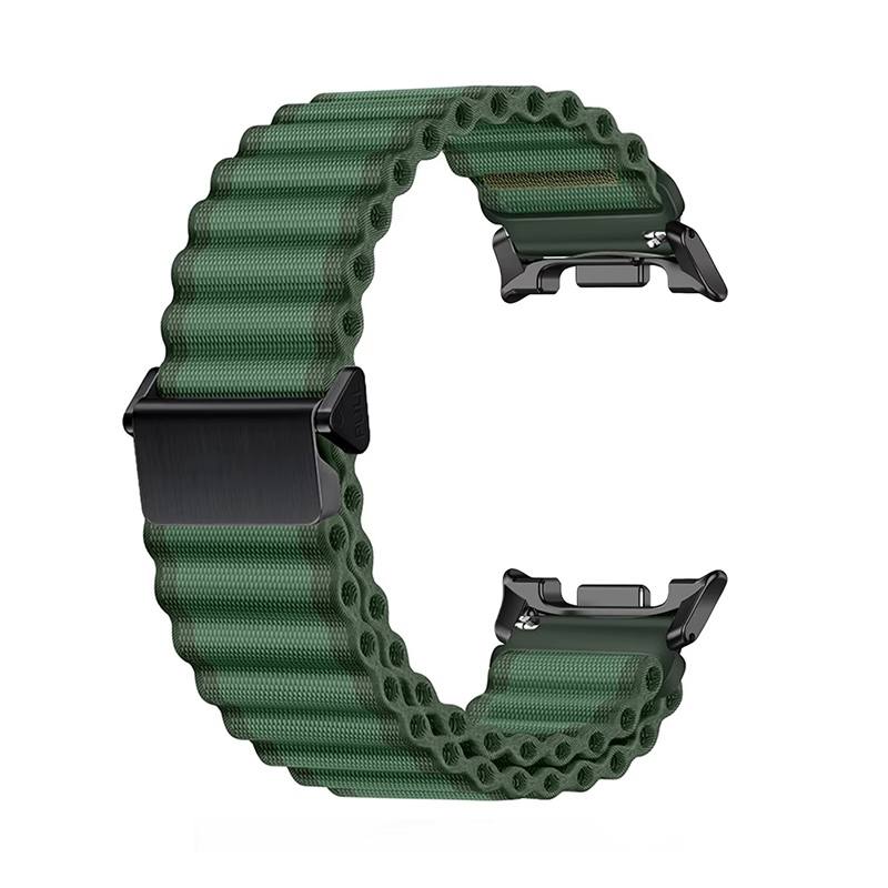 Каишка за Samsung Watch Ultra 47мм, Official Trail Band, текстилна /зелена/