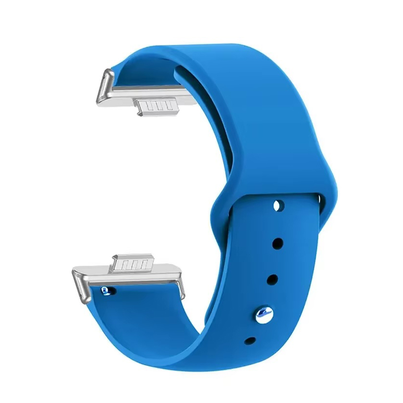 Strap for Huawei Watch Fit 3/4/4 Pro, Silicon Simple Strap, silicon /blue/