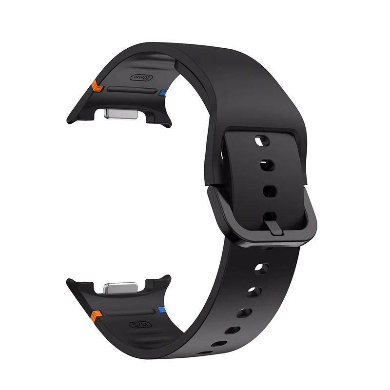 Каишка за Samsung Watch 8, Sport Band, силиконова /черна/