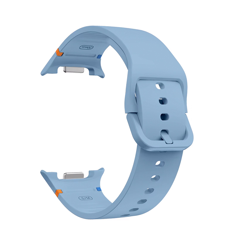 Каишка за Samsung Watch 8, Sport Band, силиконова /синя/