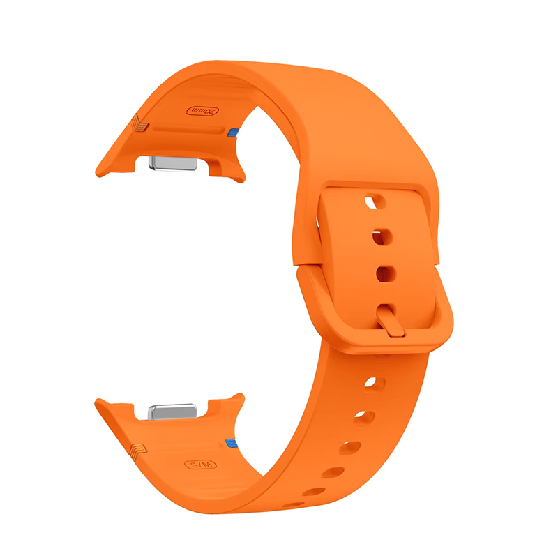 Каишка за Samsung Watch 8, Sport Band, силиконова /оранжева/