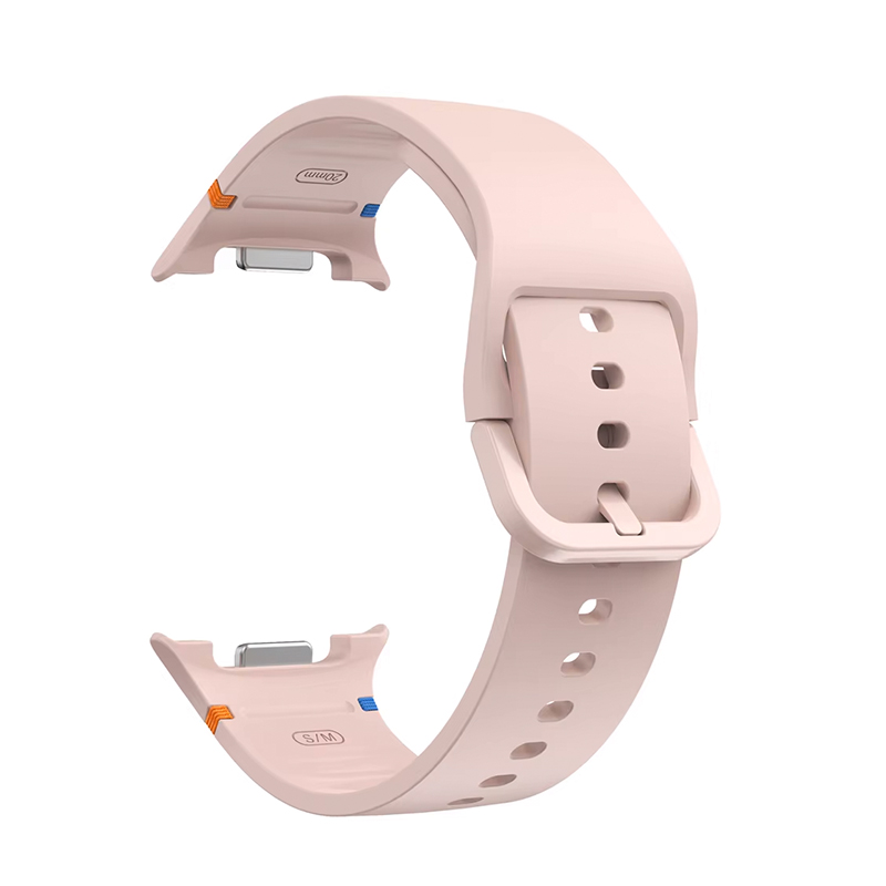Каишка за Samsung Watch 8, Sport Band, силиконова /розова/