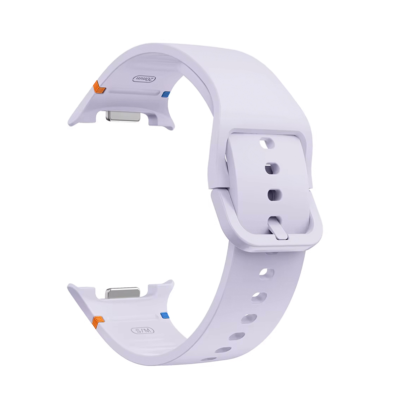 Каишка за Samsung Watch 8, Sport Band, силиконова /светлолилава/