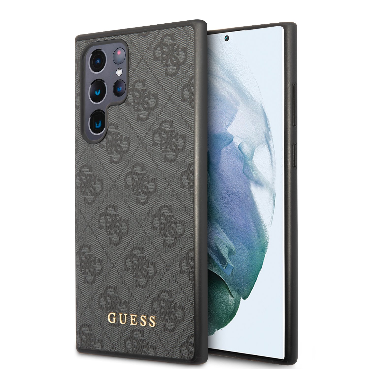 GUESS Калъф Samsung S24 Ultra, 4G Case, черен - GUHCS24LG4GFGR