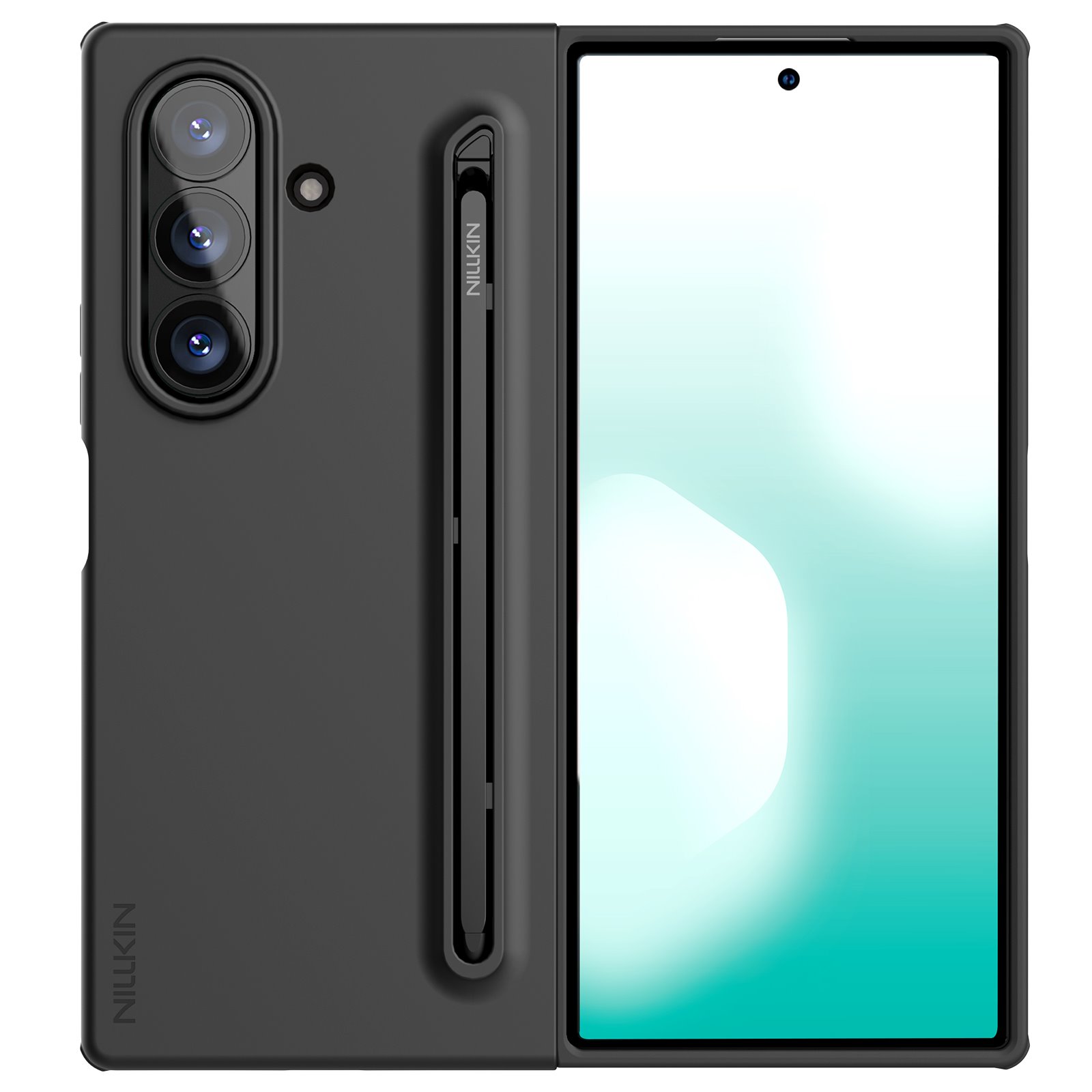 NILLKIN Калъф Samsung Z Fold 7, Flex Pure + S-Pen, черен
