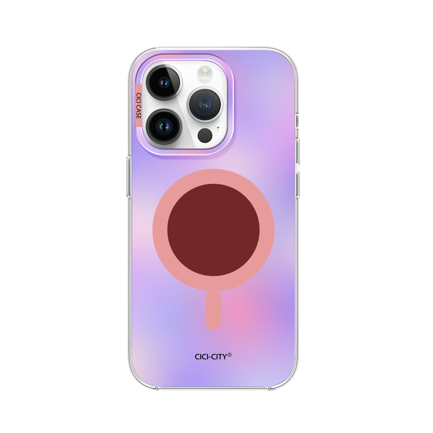 Калъф CiCi Macaron Glow Apple iPhone 13/14 /ярко кадифе/
