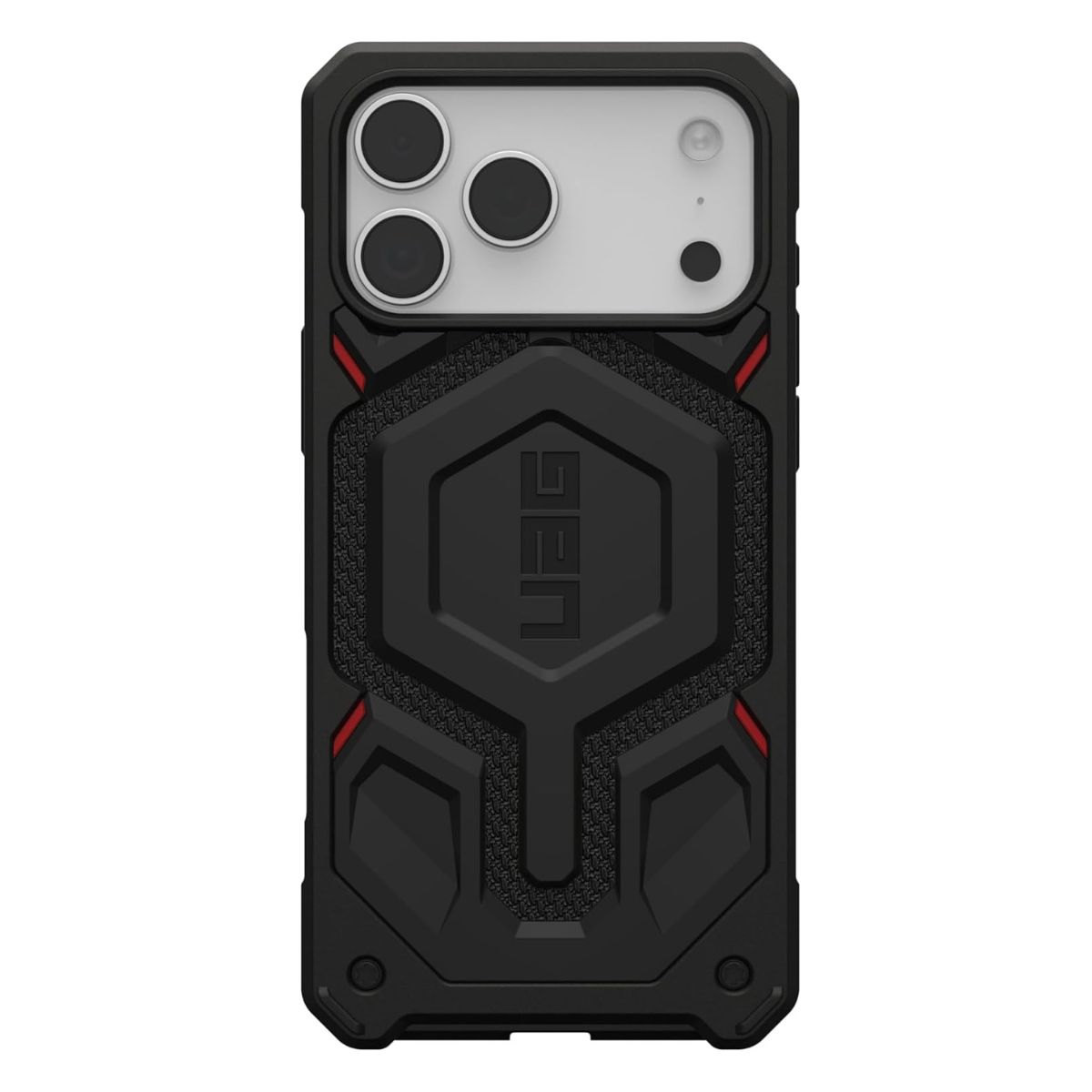 UAG Калъф Apple iPhone 17 Pro Max, Monarch Pro, черен кевлар - 114514113940