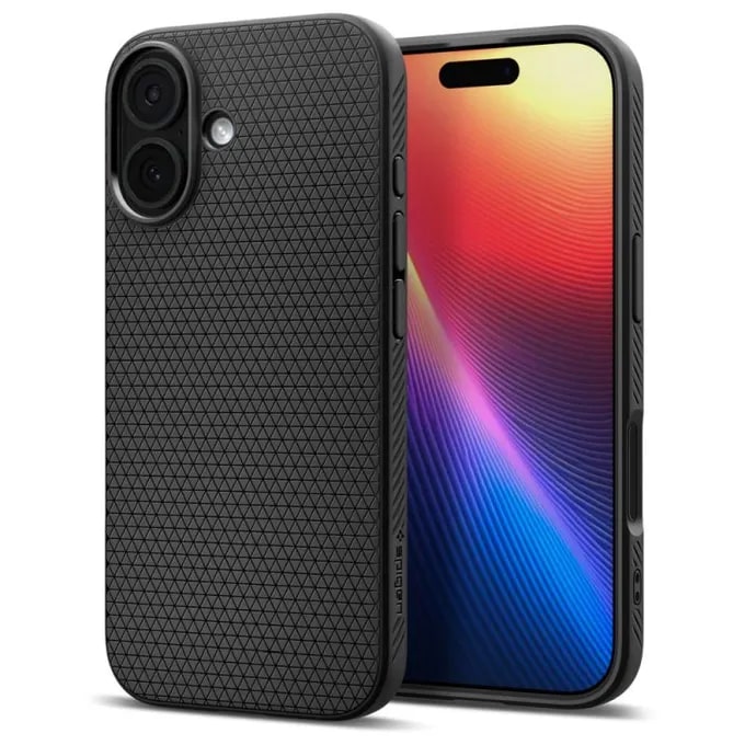 Калъф SPIGEN Liquid Air Apple iPhone 17 /черен мат/ - ACS10369