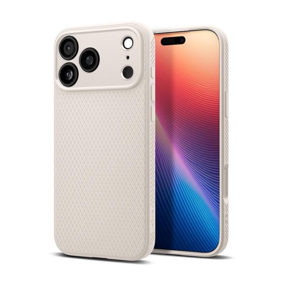 <img src='https://cdn.omax.bg/images/products/resized/6/1/3/5/3/c/omax.bg-spigen_liquid_air_iphone_17_pro_natural-1.jpg'> Калъф SPIGEN Liquid Air Apple iPhone 17 Pro Max - ACS10268 /титаниум/