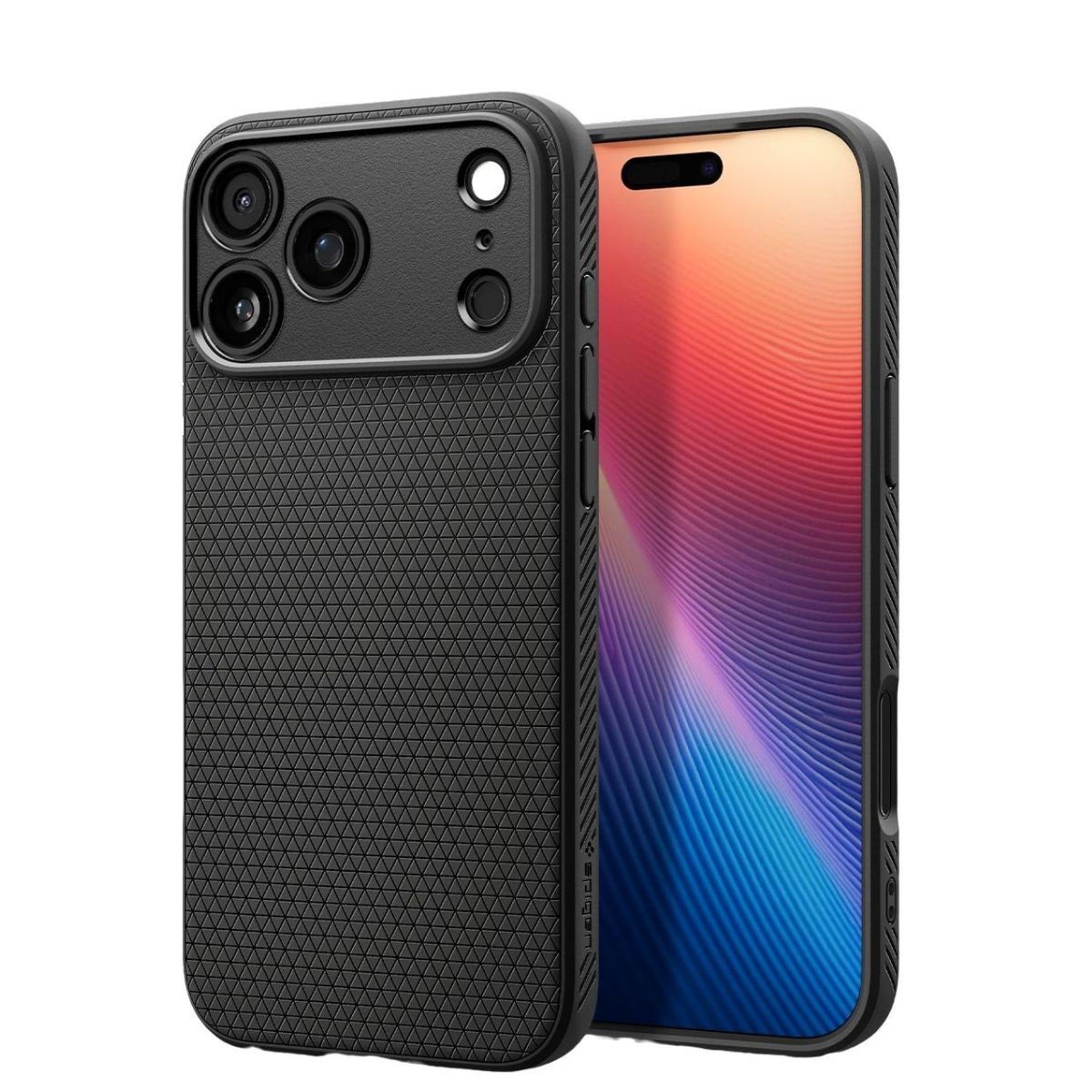 Калъф SPIGEN Liquid Air Apple iPhone 17 Pro /черен мат/ - ACS10331