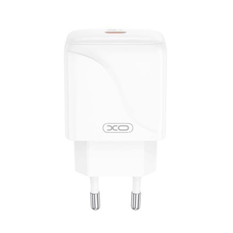 XO 220V 20W, USB-C, бял - L141 