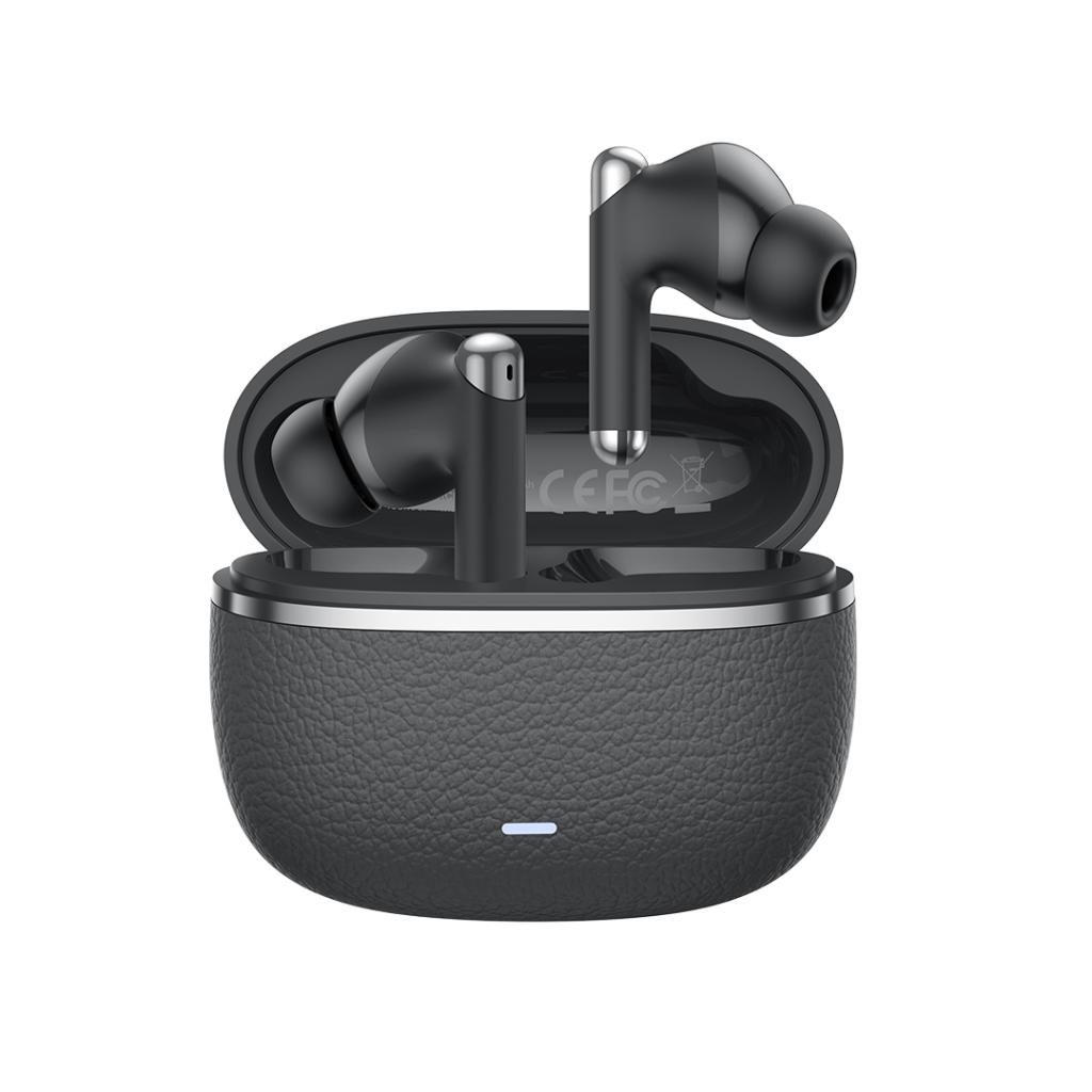 XO HF TWS, ENC, Dual mic, Leather, черни - G33