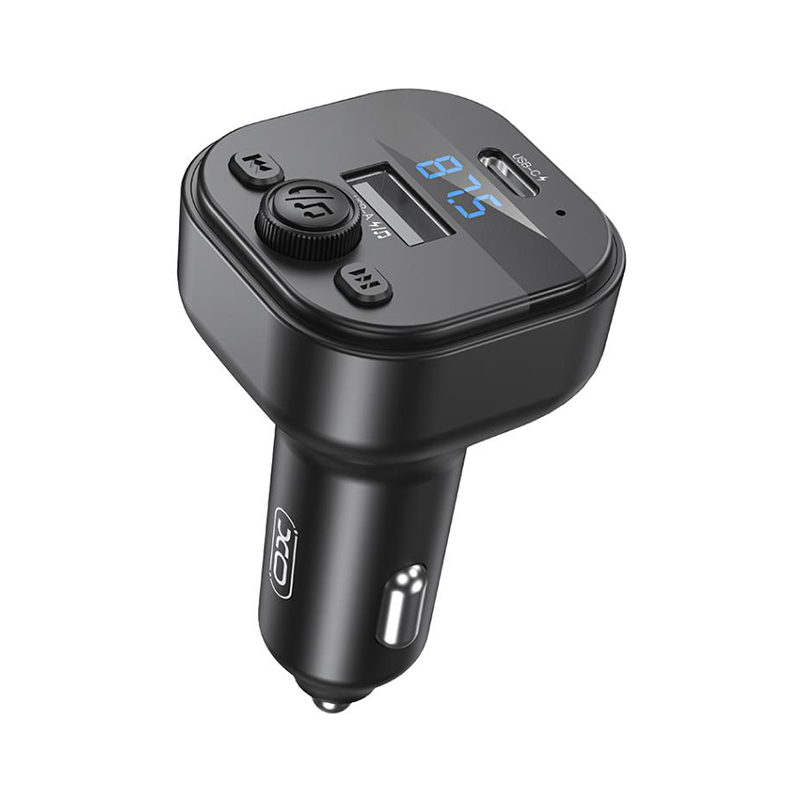 XO MP3 Wireless FM Transmitter 15W, A + C, черен - BCC18
