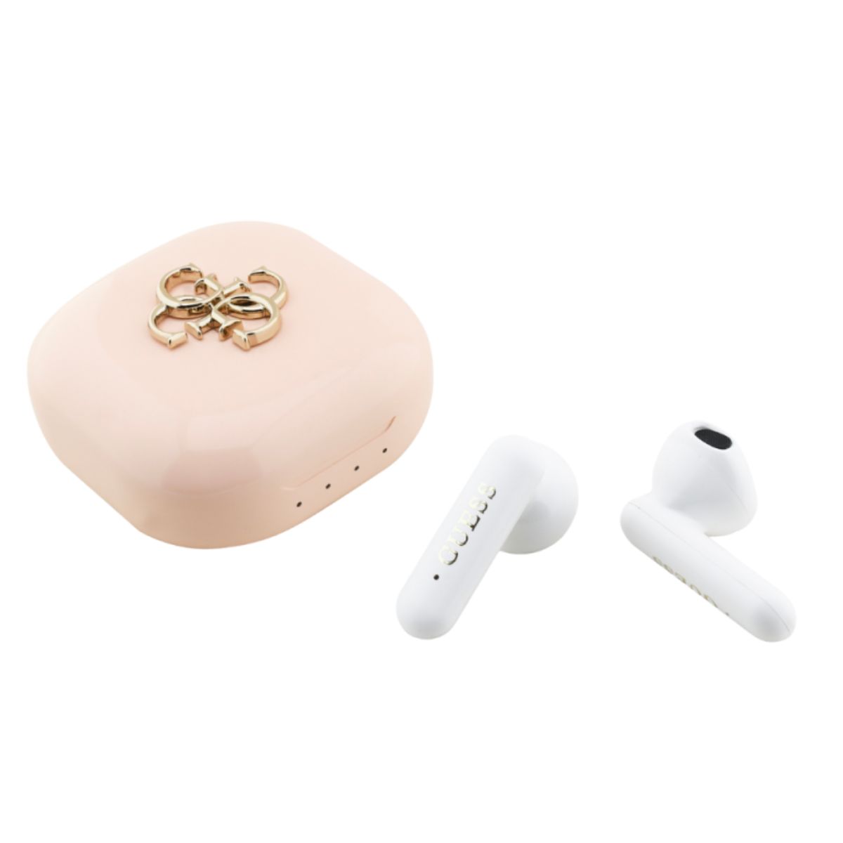 GUESS Bluetooth HF 4G Metal Logo TWS /розов/ - GUTWSJ7HE4GP