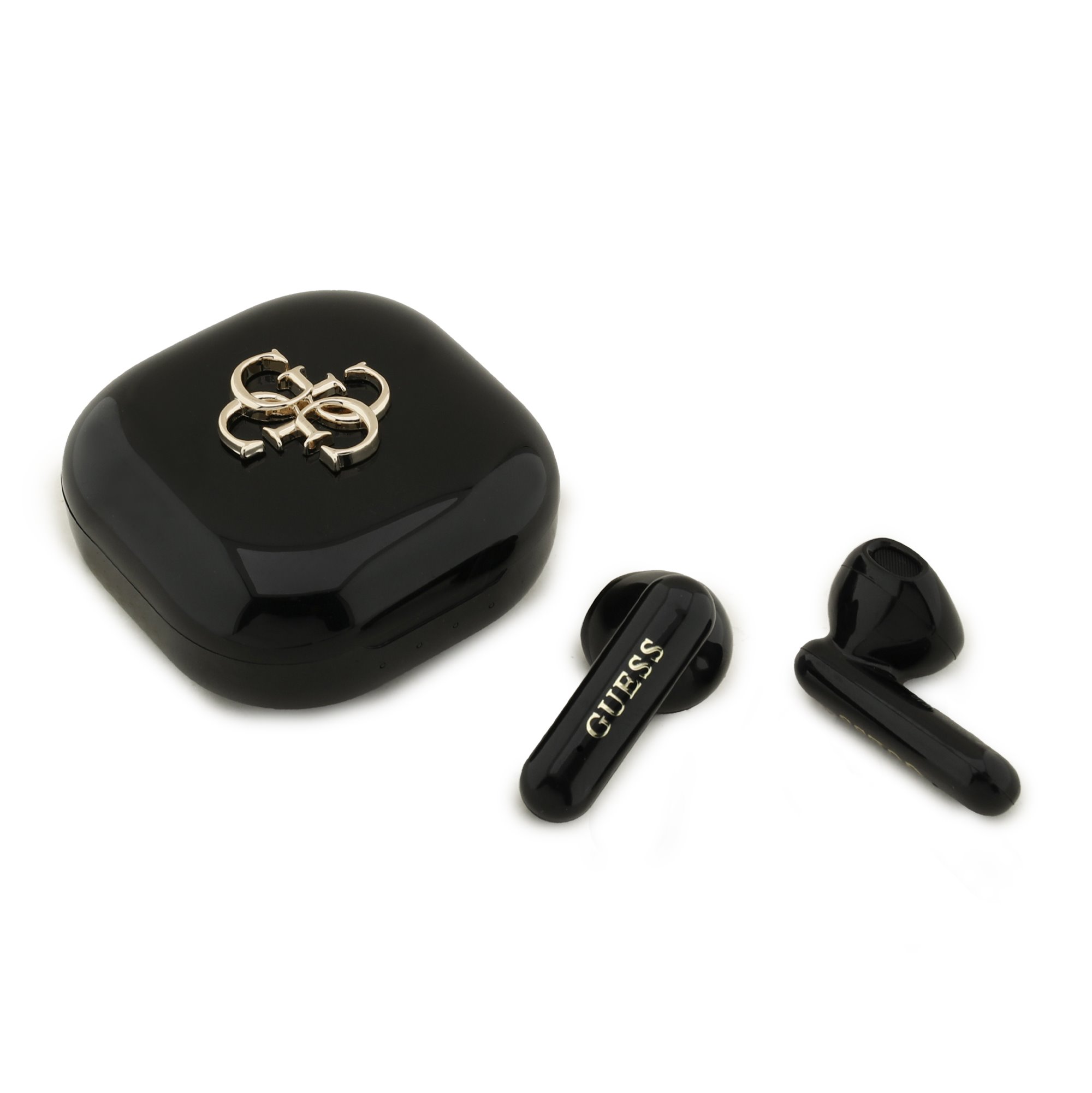 GUESS Bluetooth HF 4G Metal Logo TWS /черен/ - GUTWSJ7HE4GK