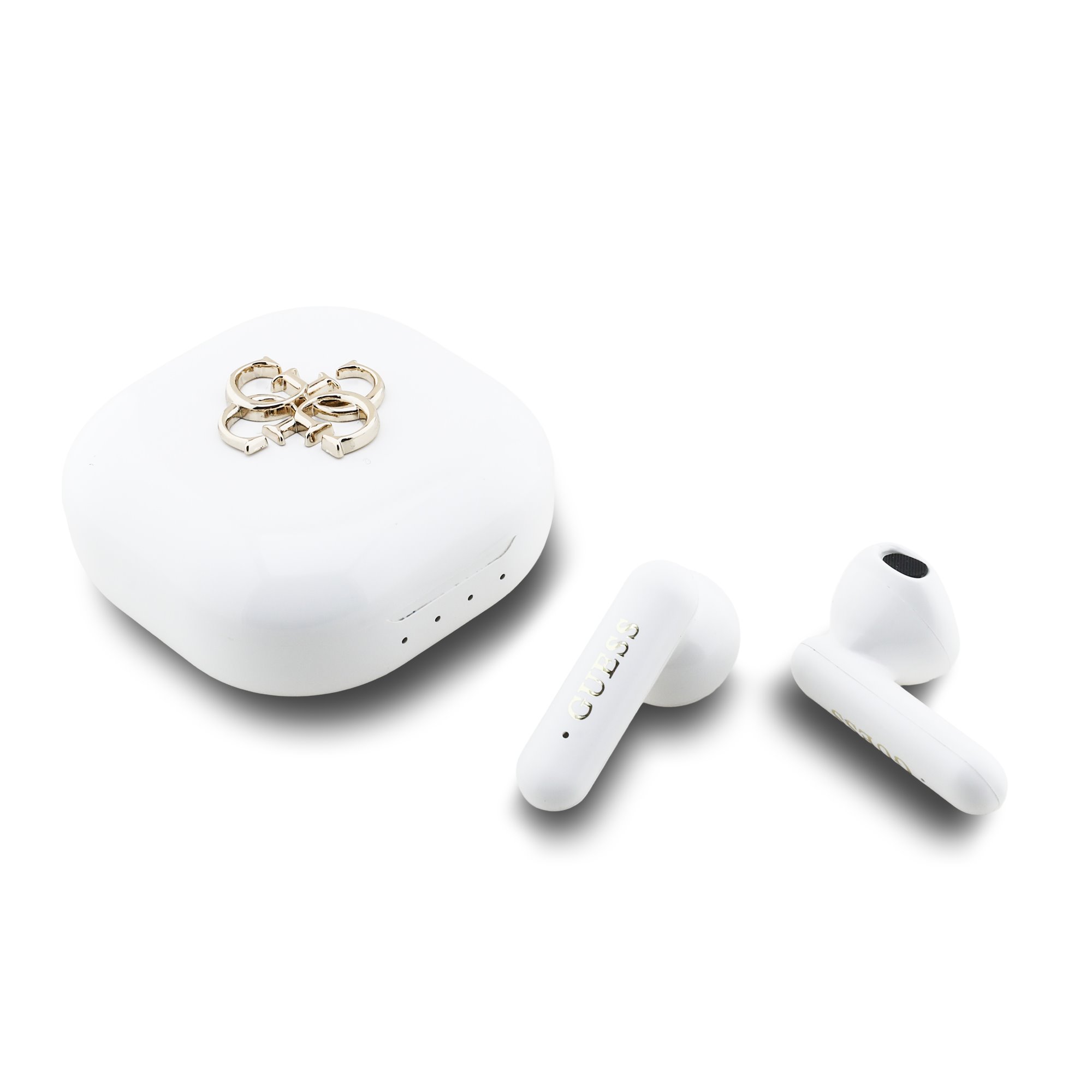 GUESS Bluetooth HF 4G Metal Logo TWS /бял/ - GUTWSJ7HE4GH