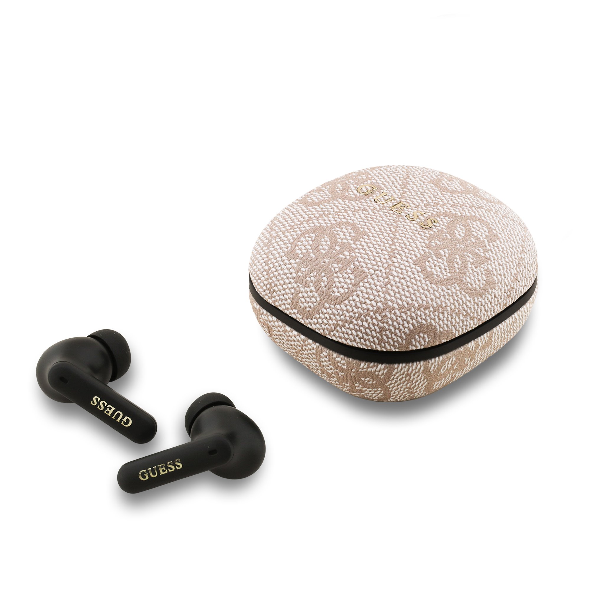 GUESS Bluetooth  HF PU 4G Script Logo ENC TWS /розов/ - GUTWST3P4EGP