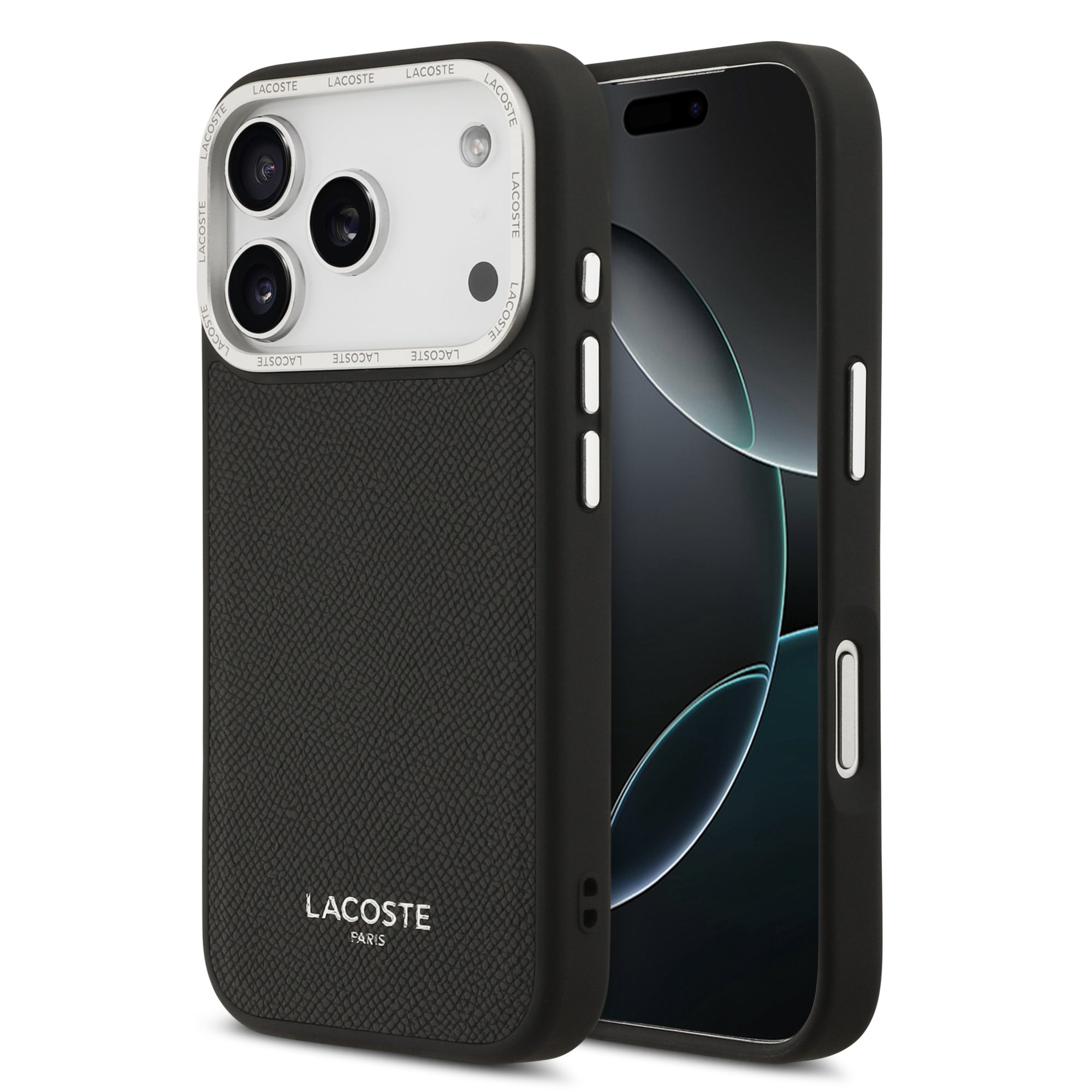 <img src='https://cdn.omax.bg/images/products/resized/6/1/5/1/4/c/omax.bg-lacoste-pu-leather-champs-elysees-magsafe-case-for-iphone-17-pro-black.jpg' style='width:200px;'> LACOSTE Калъф Apple iPhone 17 Pro, PU Leather Champs Elysees MagSafe Black - LCHMP17LPCESK