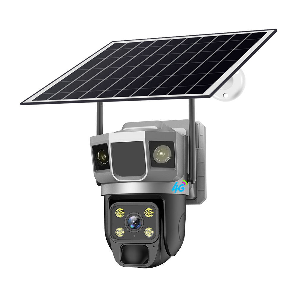 Камера външна, Solar, PTZ, WiFi, 4MP, V380 Pro - VC02-G-EU-AOV