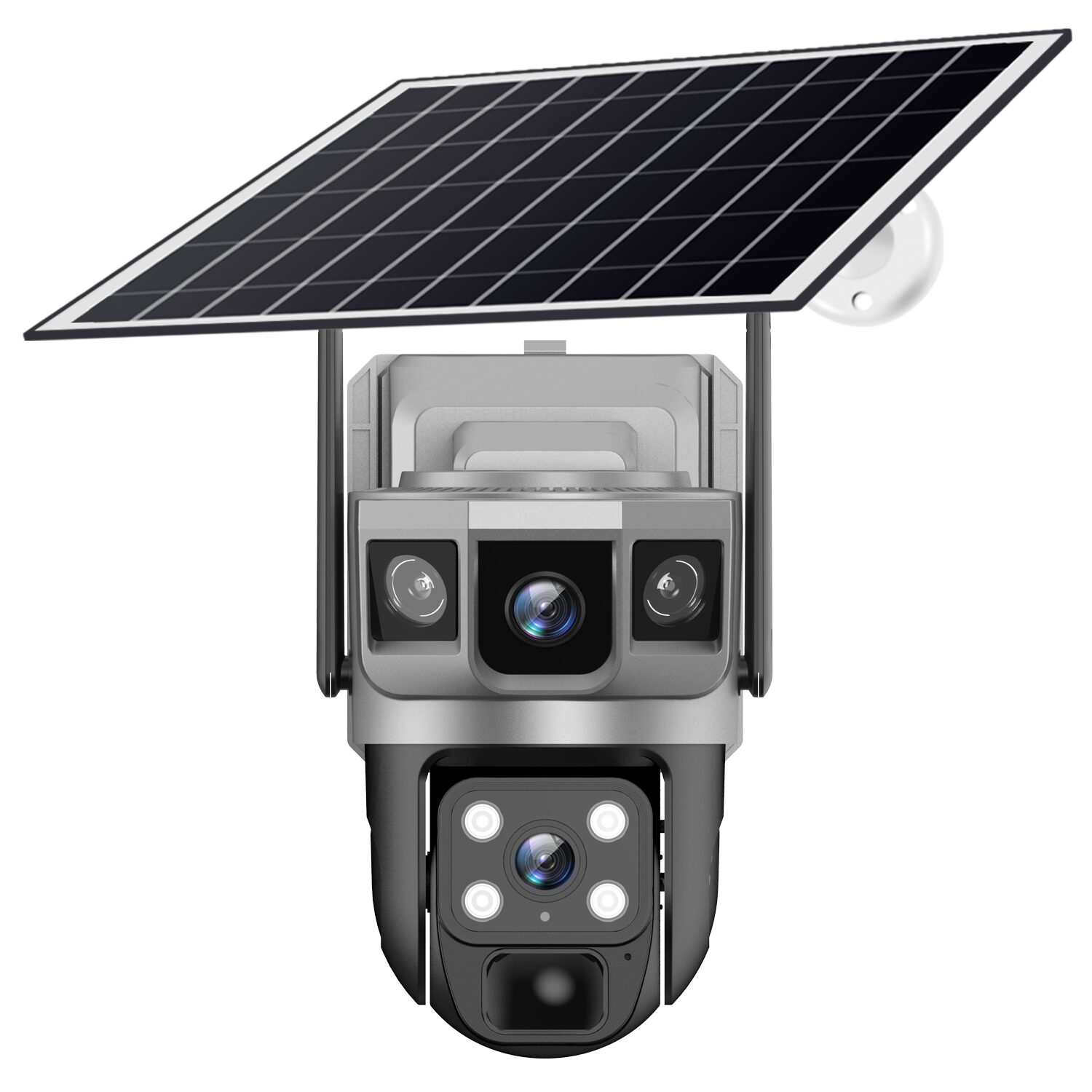 Камера външна, Solar, PTZ, WiFi, 3MP, V380 Pro - VTS02-G-EU