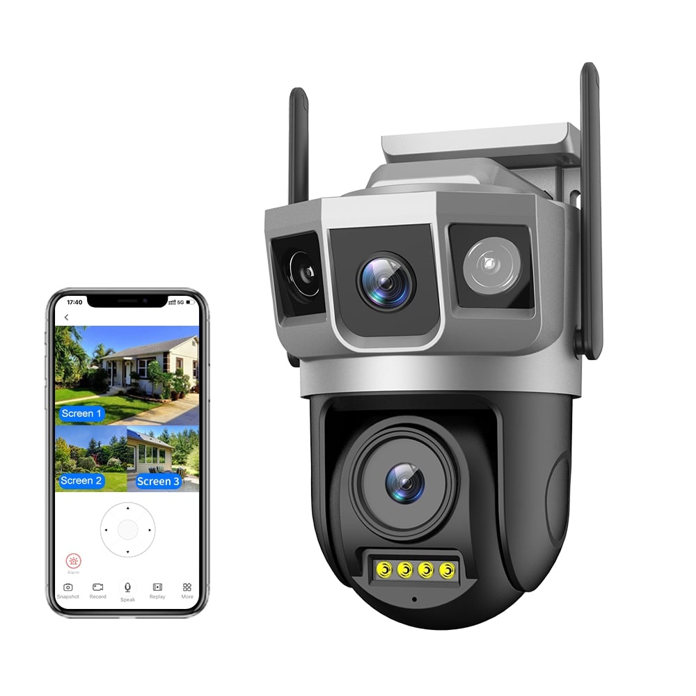 Камера външна, Smart, PTZ, WiFi, 4MP, V380 Pro - SC23-W