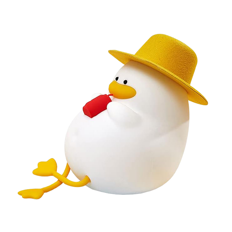 <img src='https://cdn.omax.bg/images/products/resized/6/1/5/9/0/c/omax.bg-nimbo-light-lamp-drinking-duck.jpg' style='width:200px;'> Nimbo Нощна лампа Silicone Drinking duck, PAT, colorful, USB, timer /бяла/