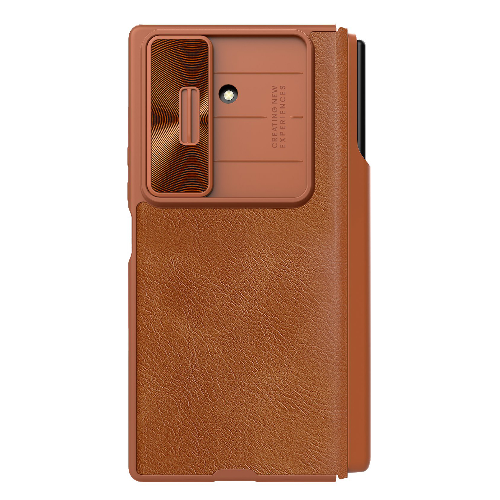 NILLKIN Калъф Samsung Z Fold 7, Qin Book + Pen Slot case /кафяв/