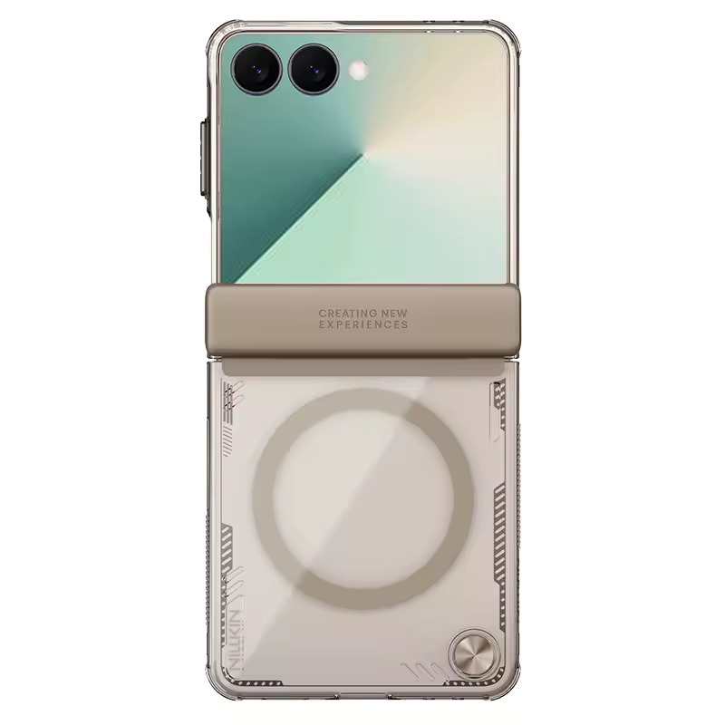 NILLKIN Калъф Samsung Z Flip 7, Iceblade Prop MagSafe /кафяв/