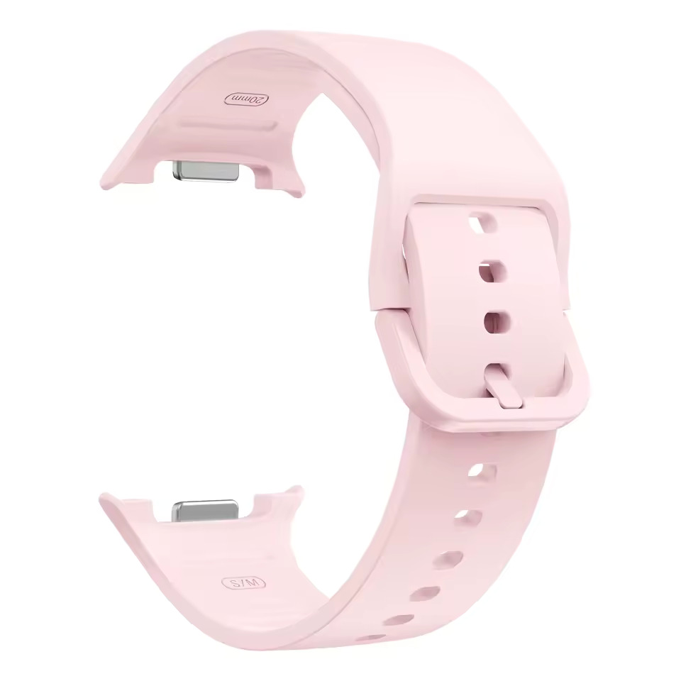 Каишка за Samsung Watch 8, Sport Band, силиконова /бебешко розово/