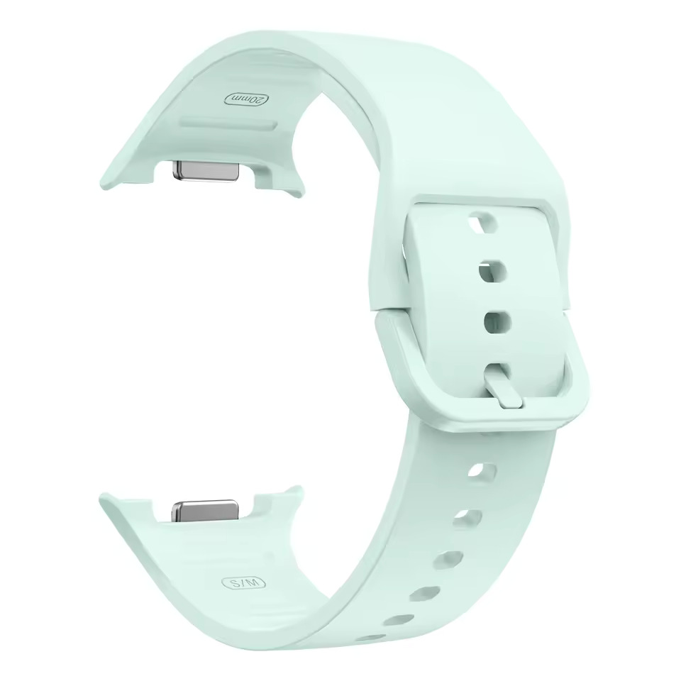 Каишка за Samsung Watch 8, Sport Band, силиконова /мента/