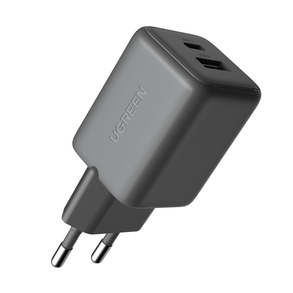 UGREEN 220V 45W, USB-A + USB-C, Nexode N GaN /черен/ - X525 / 65057