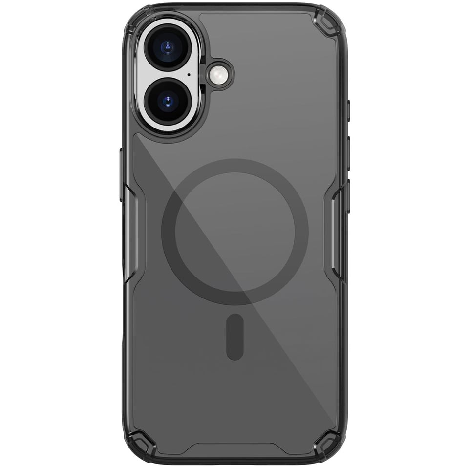 NILLKIN Калъф Apple iPhone 17, Nature TPU MagSafe /прозрачно черно/