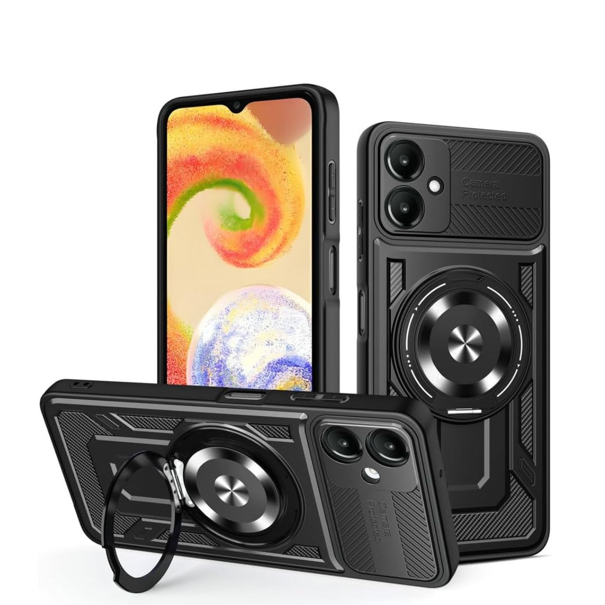  Калъф ARMOR MagRing Samsung A05s /черен/