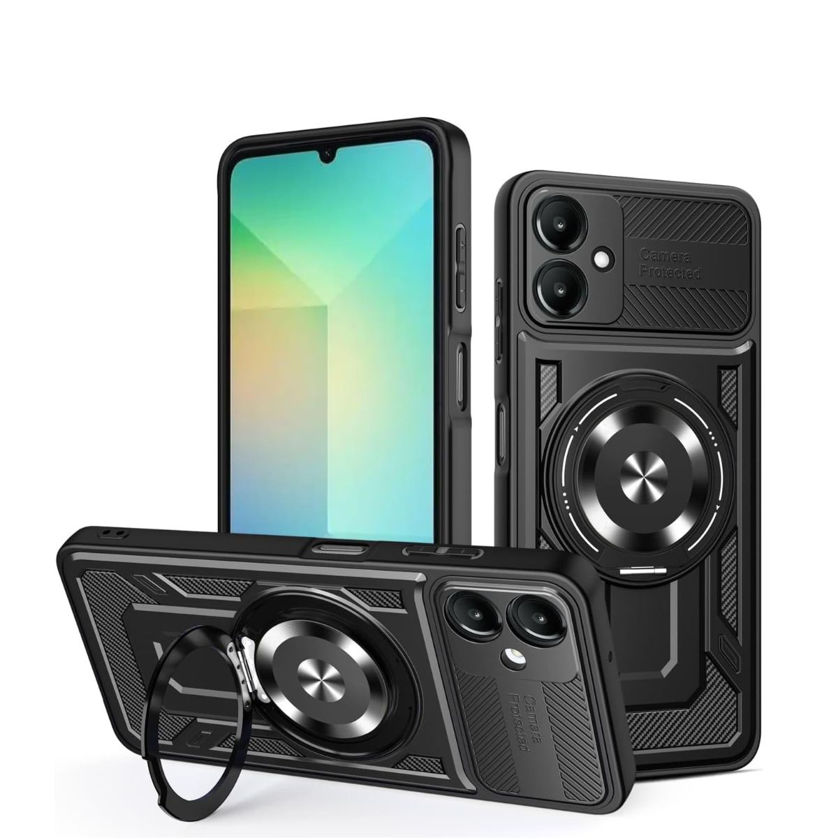 Калъф ARMOR MagRing  Xiaomi RedMi A5 173mm /черен/