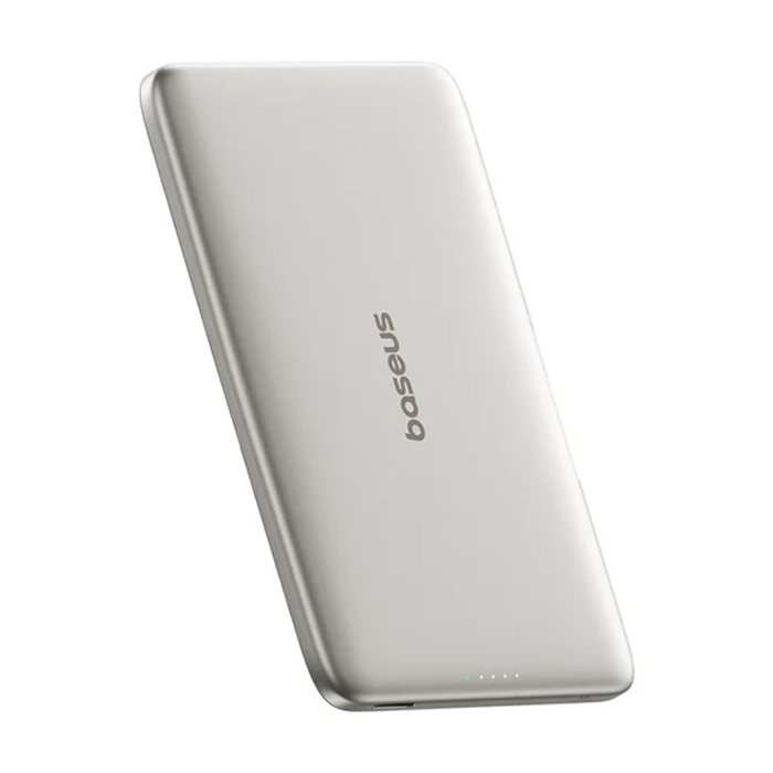 BASEUS Power Bank 5000 mAh 20W, PicoGo AM41 Ultra-slim Magnetic /естествен титаний/ - P1007680C853-00