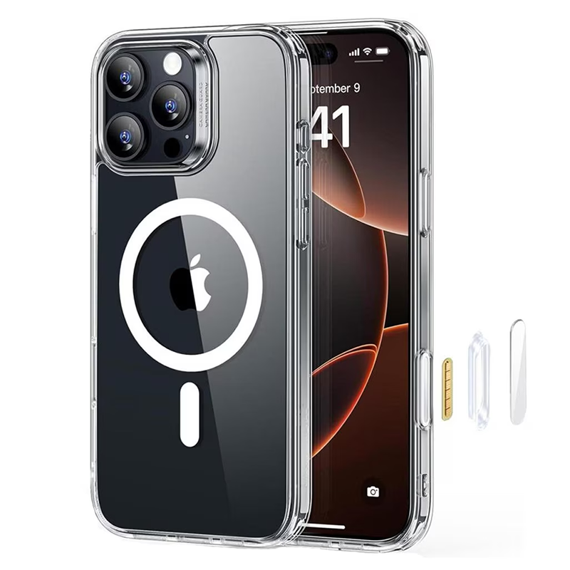 ESR Калъф Classic Hybrid iPhone 16 Pro, MagSafe + Camera control cover /прозрачен/
