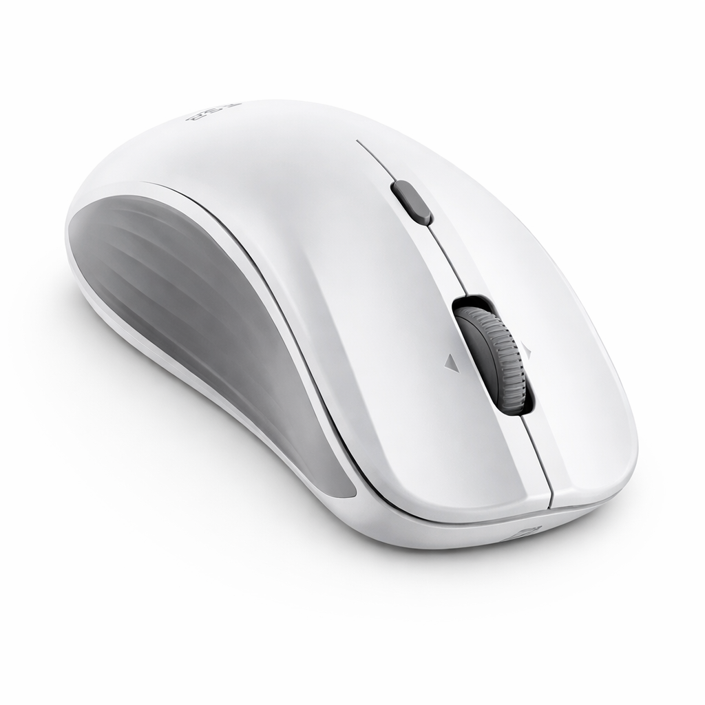 ESR Безжична мишка MagMouse, с вграден кабел Type-C /бял/