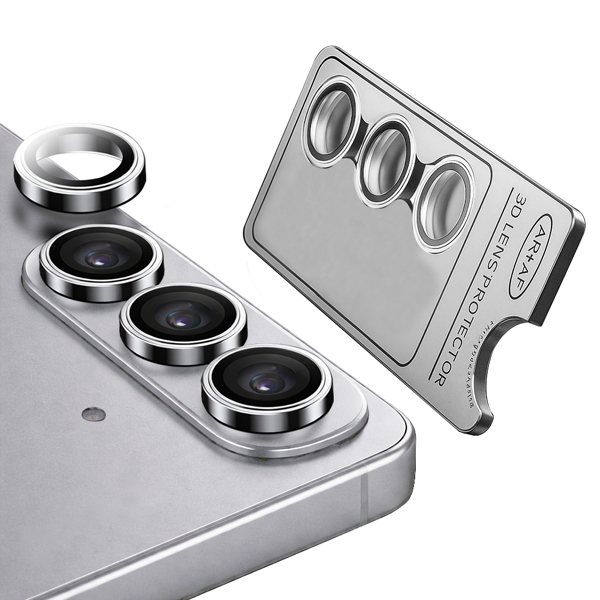 Metal Camera Lens Samsung S26/ S26 Plus /сребристи/ NORDIC