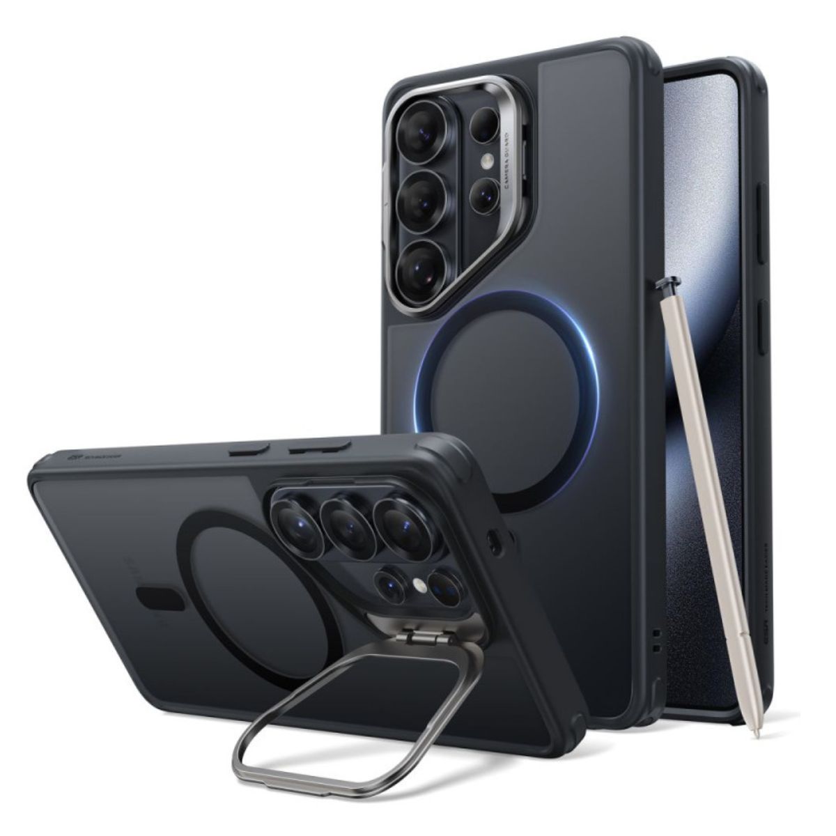 ESR Калъф Classic Hybrid със стойка, Samsung S26 Ultra, MagSafe /матово черен/