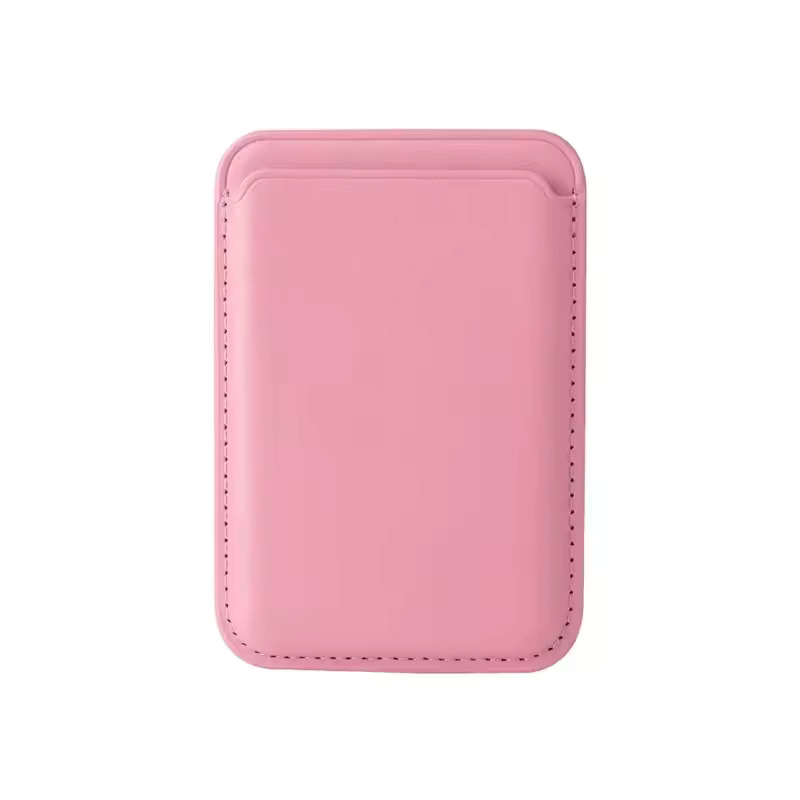 Калъф за карти Smooth leather cardslot, MagSafe - /розов/ 