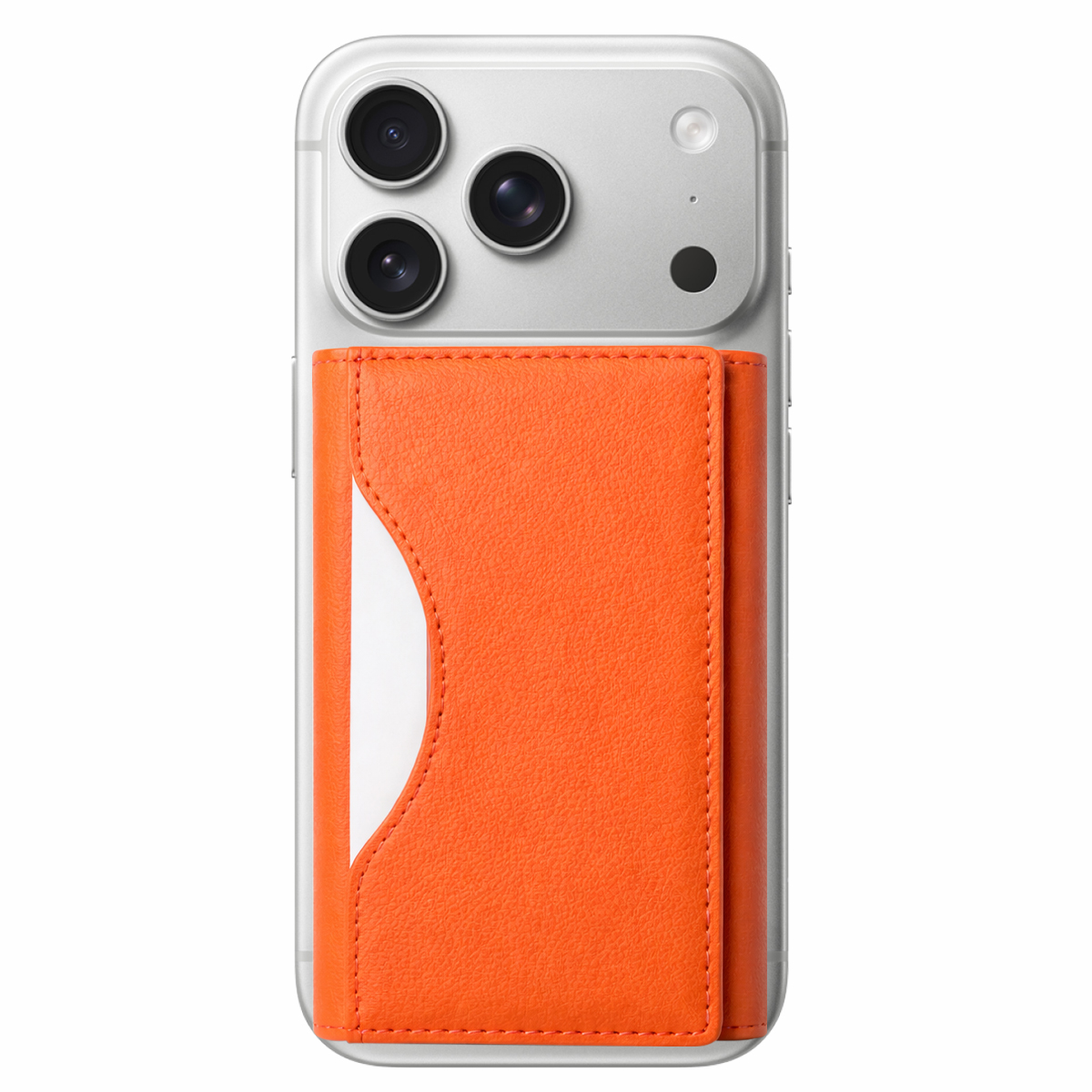 Калъф за карти Triple Wallet cardslot, MagSafe /оранжев/ 