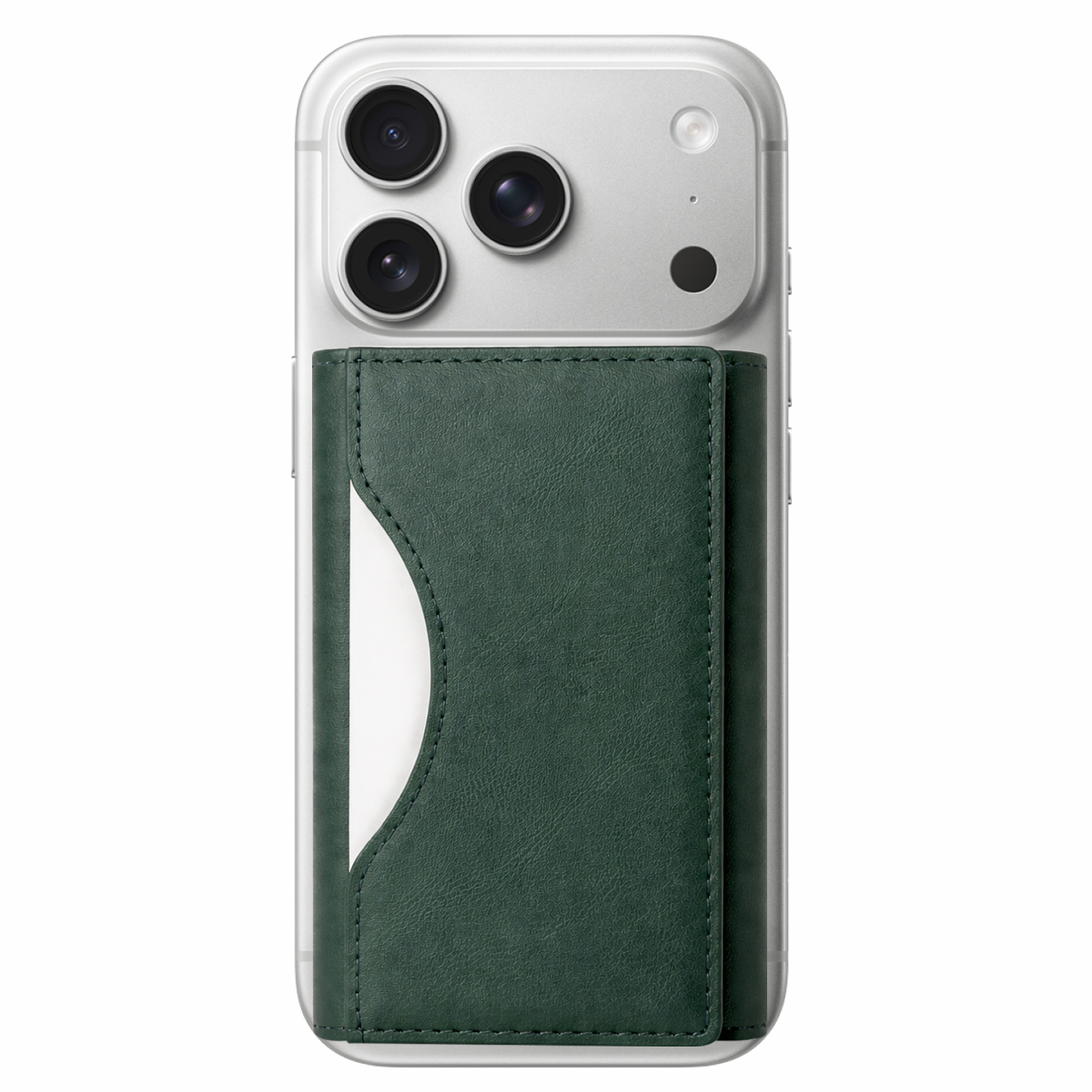 Калъф за карти Triple Wallet cardslot, MagSafe /тъмнозелен/ 