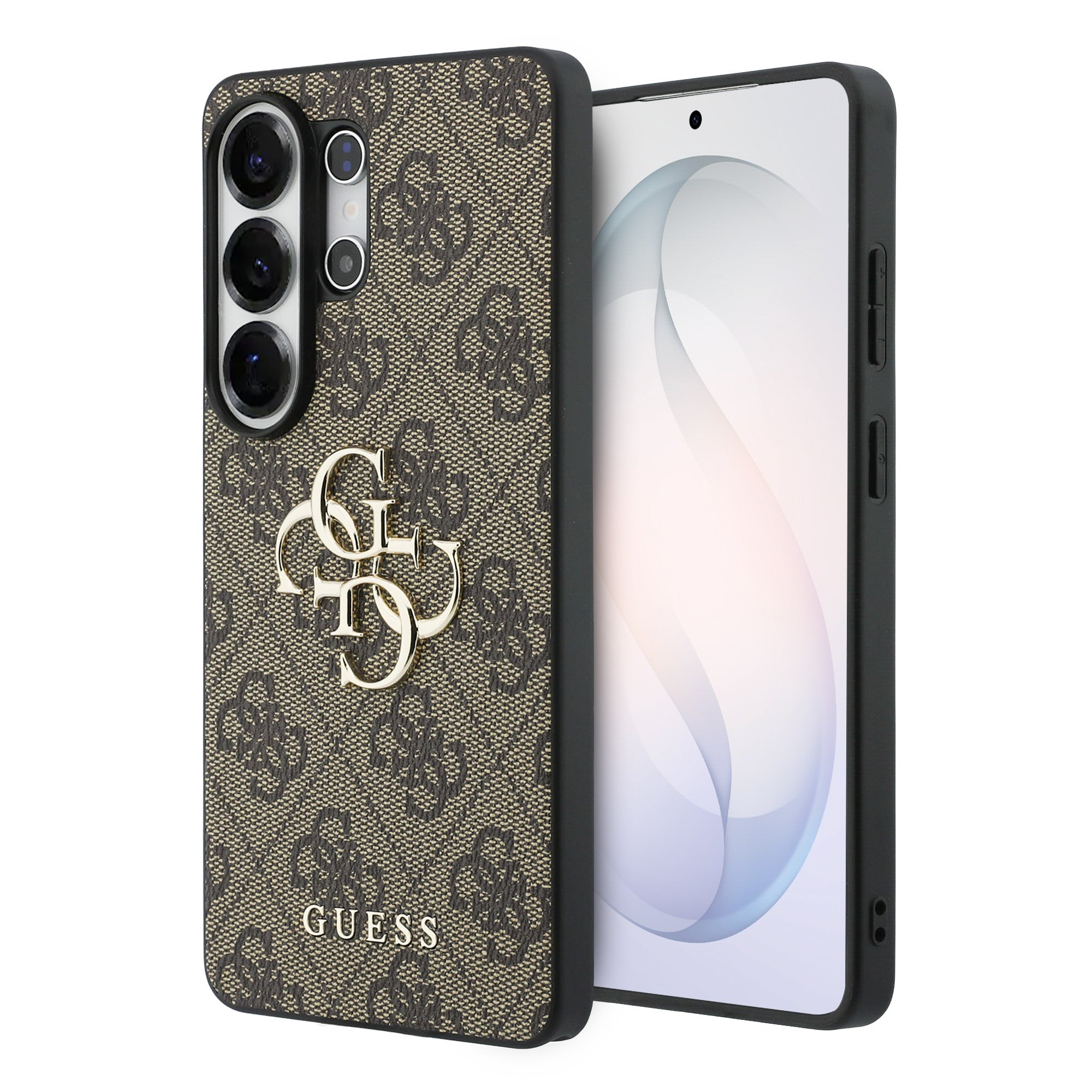 GUESS Калъф Samsung S26 Ultra, PU 4G Metal Logo /кафяв/ - GUHCS26L4GMGBR